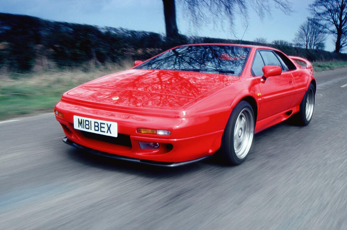 Lotus Esprit 2004 - tracking front