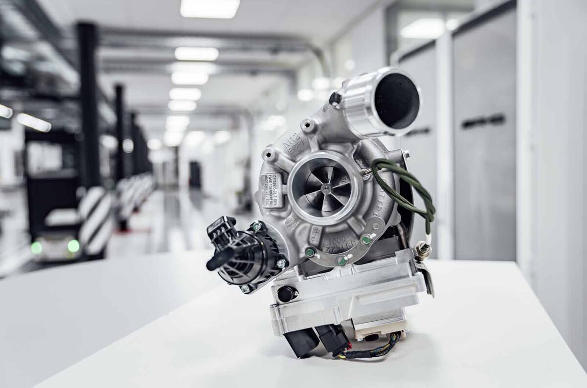 AMG electric turbo 