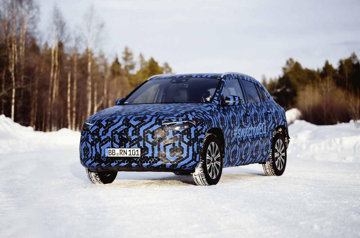 Mercedes EQA production