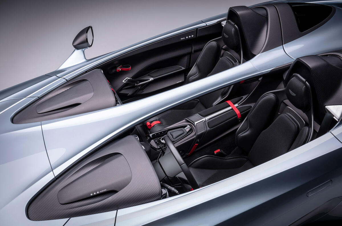 Aston Martin V12 Speedster 2020 - interior Aston Martin V12 Speedster 2020 - interior