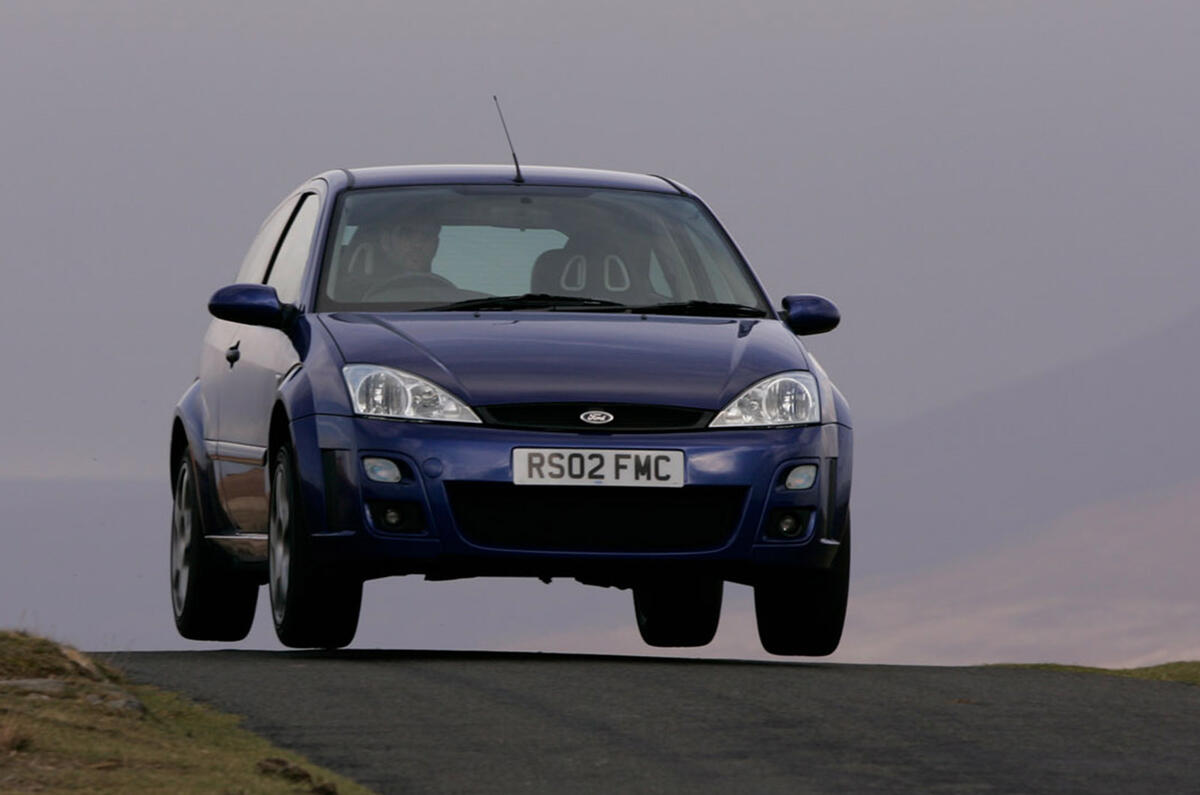 Ford Focus RS 2002 - tracking front Ford Focus RS 2002 - tracking front