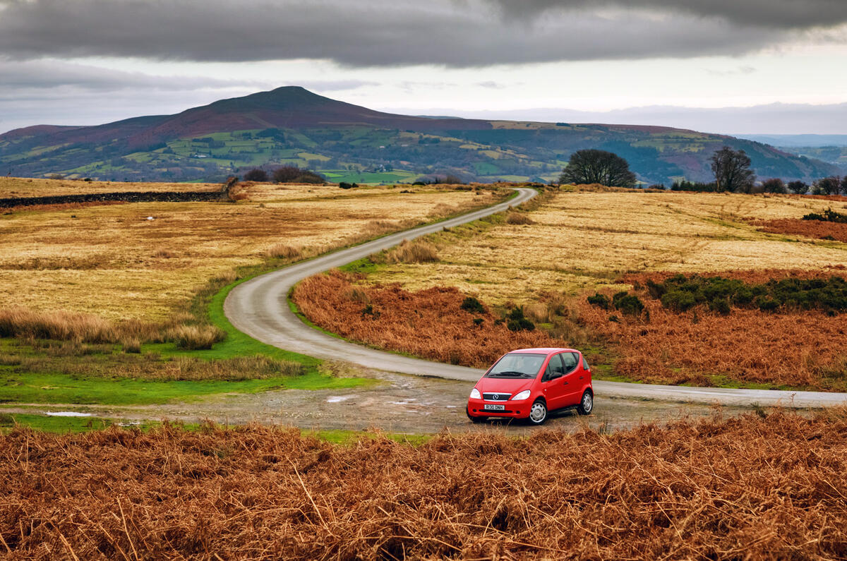 Mercedes A-Class - stationary front Mercedes A-Class - stationary front