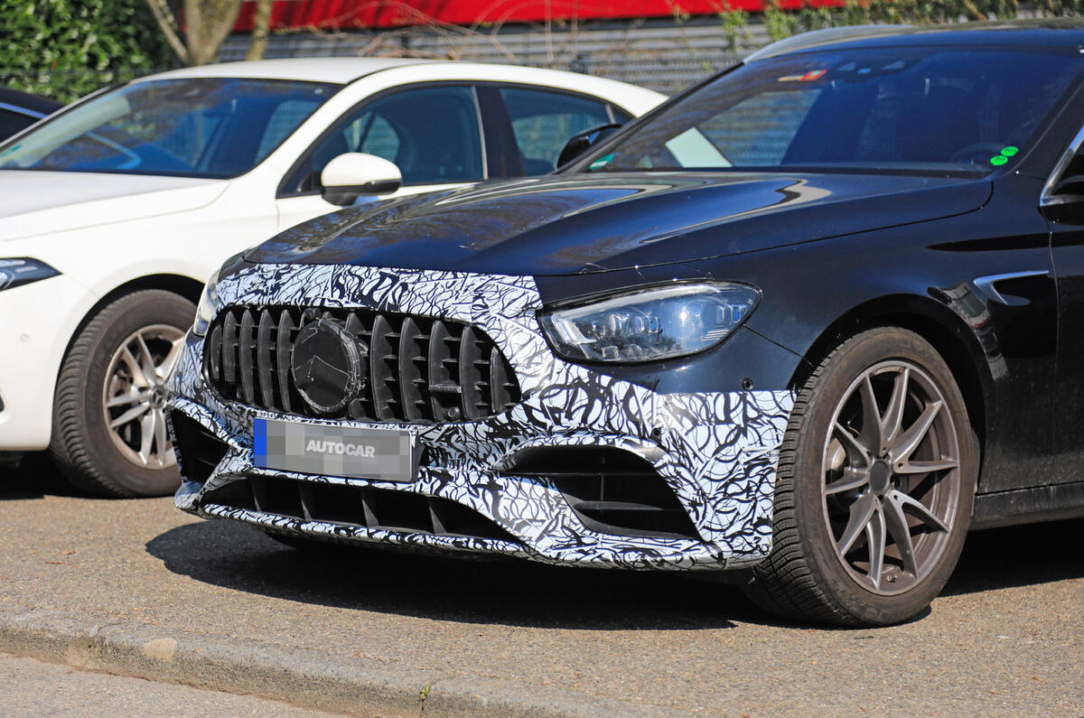 Mercedes-AMG E63 - spy shots