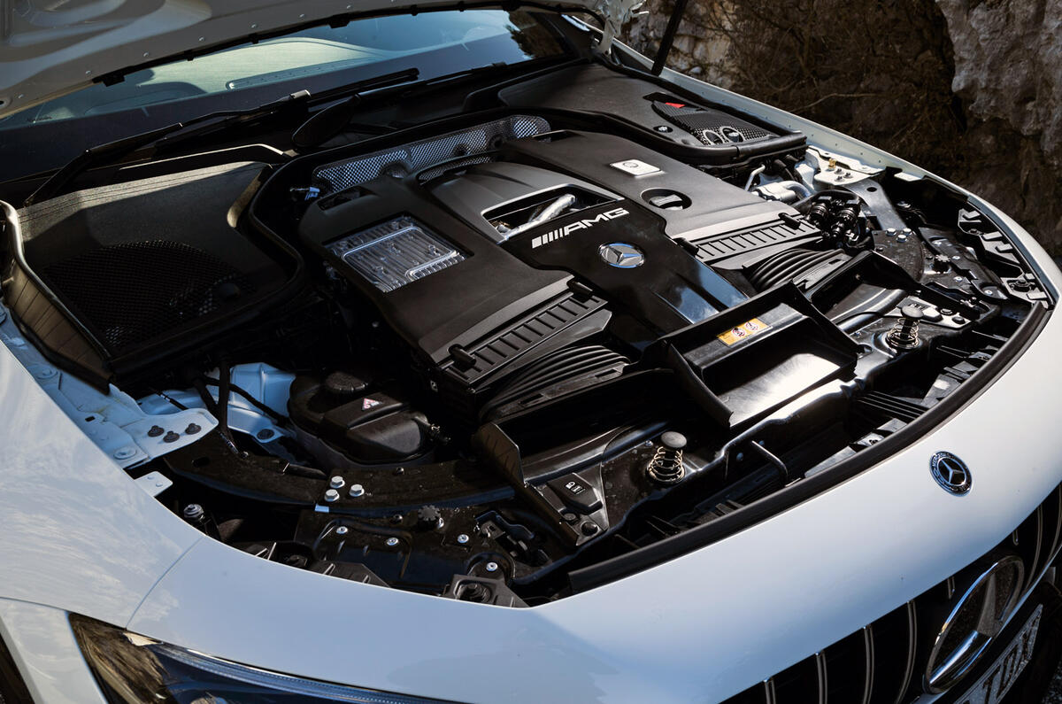 Mercedes-AMG GT 63 S Coupe - engine