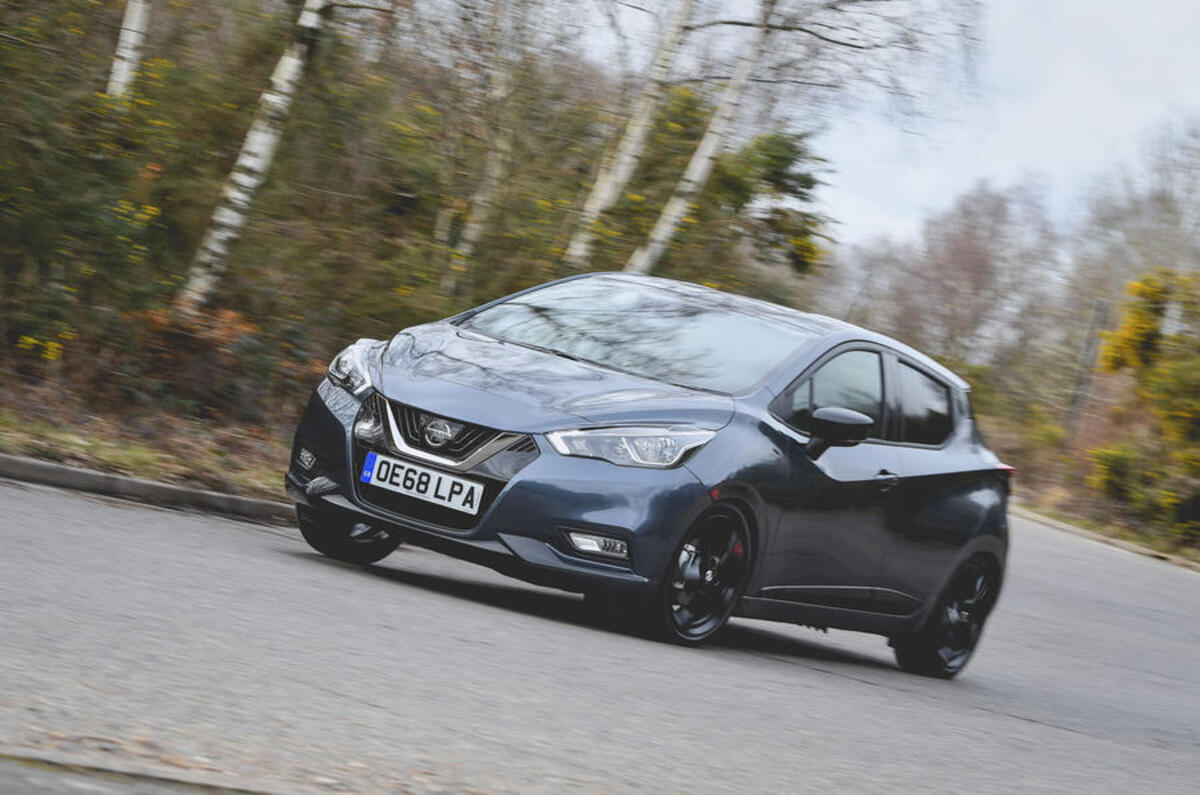 21 nissan micra n sport 2019 rt cornering front 0 21 nissan micra n sport 2019 rt cornering front 0