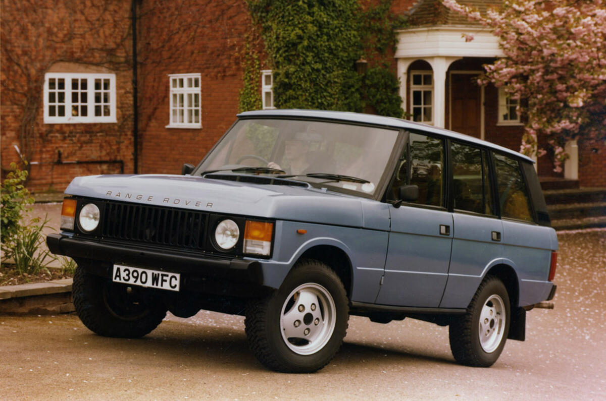 Range Rover Classic - static front