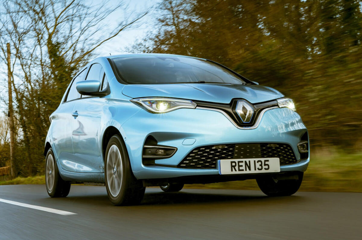 Renault Zoe - hero front Renault Zoe - hero front