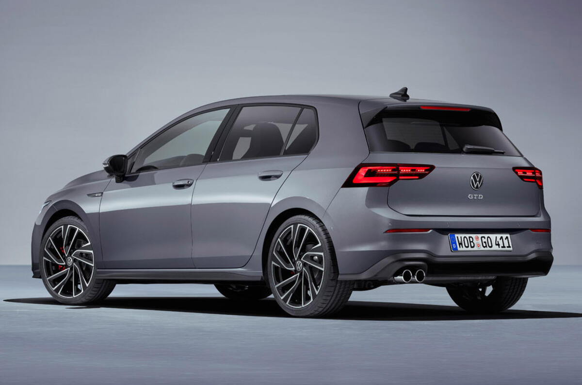 Volkswagen Golf GTD 2020 - stationary rear