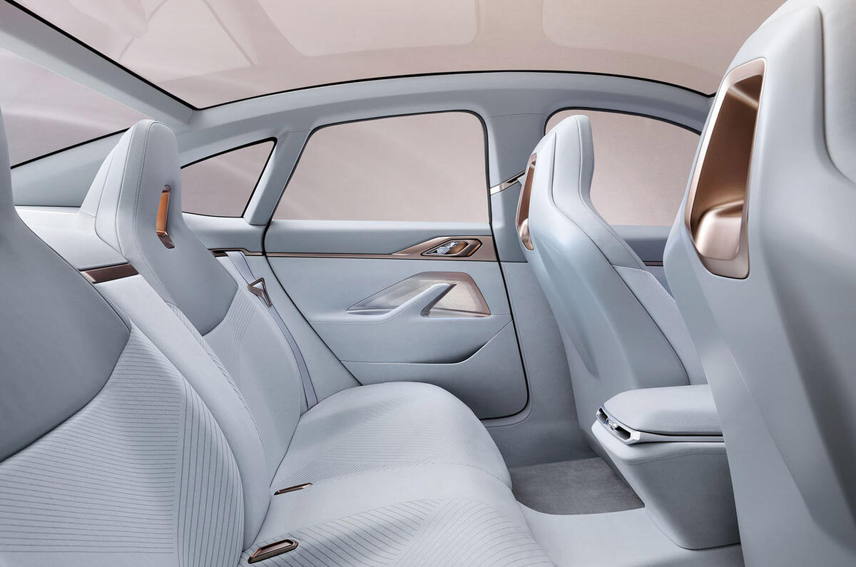 BMW i4 Concept 2020 - interior BMW i4 Concept 2020 - interior