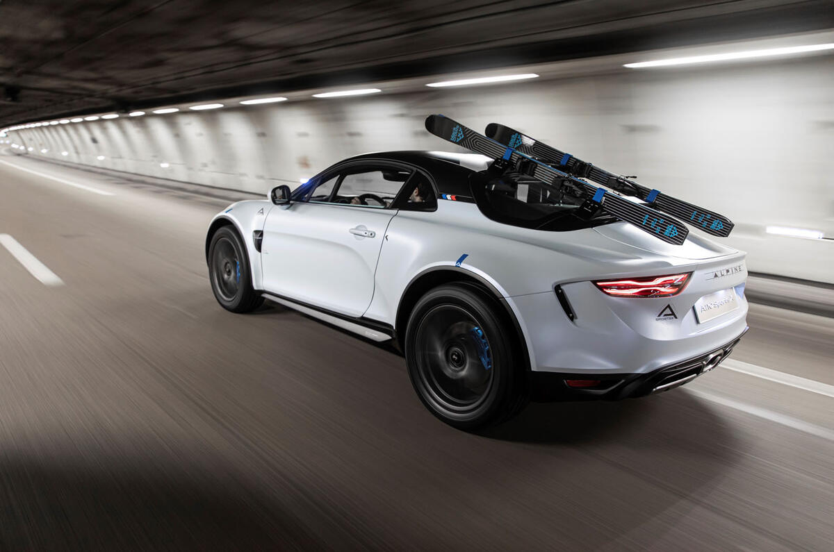 2020 Alpine A110 SportsX concept - rear