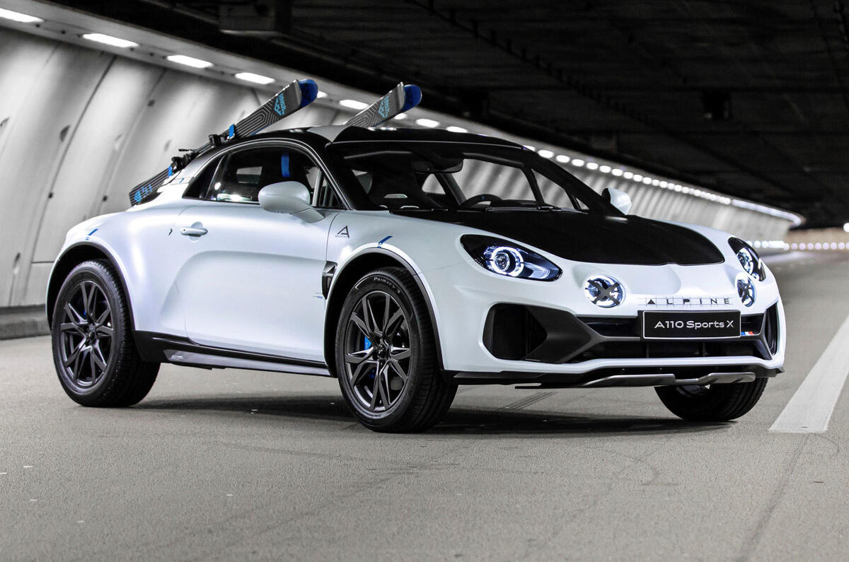 2020 Alpine A110 SportsX concept - static front