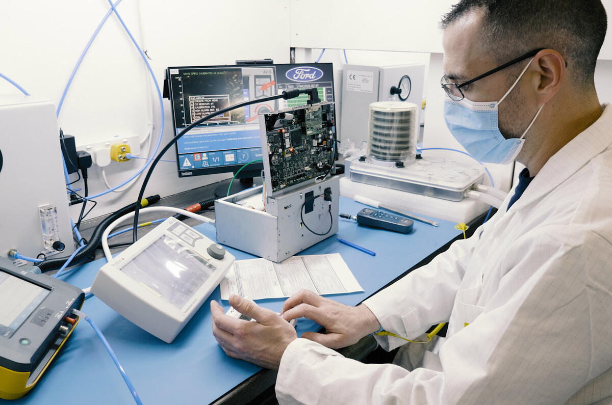 Ford Dagenham ventilators