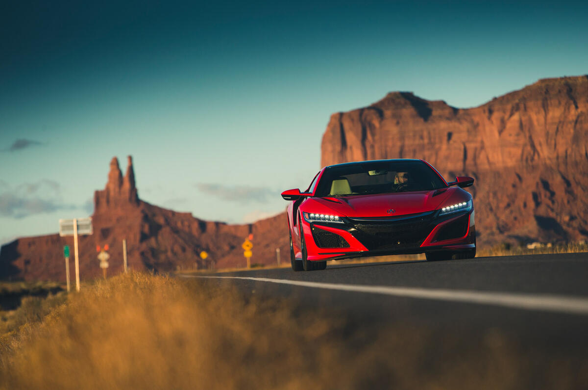 Honda NSX - front Honda NSX - front