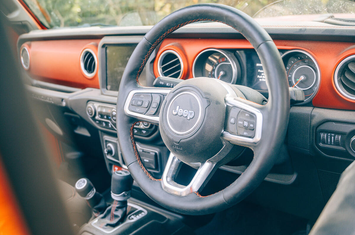 Jeep Wrangler - interior Jeep Wrangler - interior