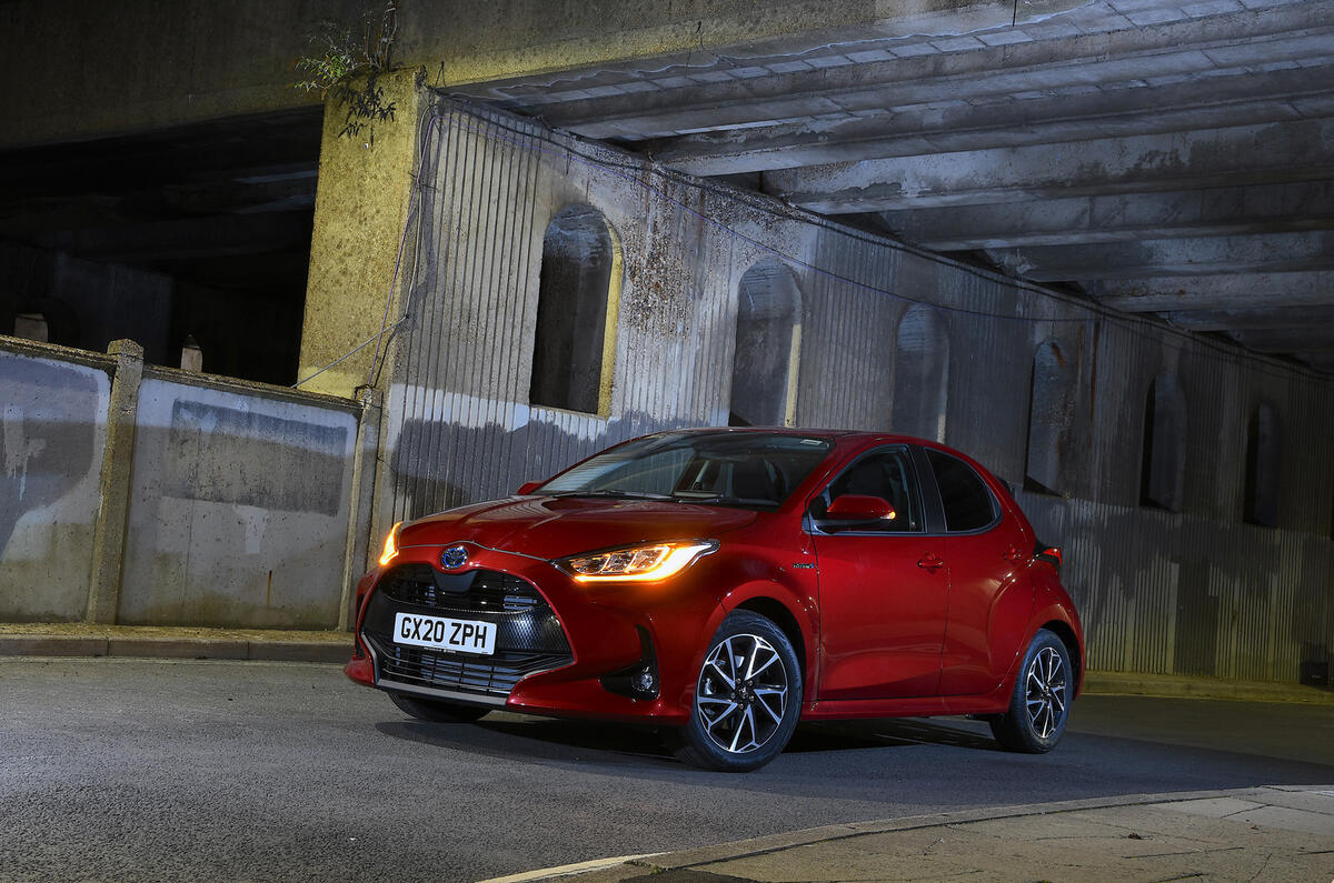 Autocar writers car of 2020: Toyota Yaris - static