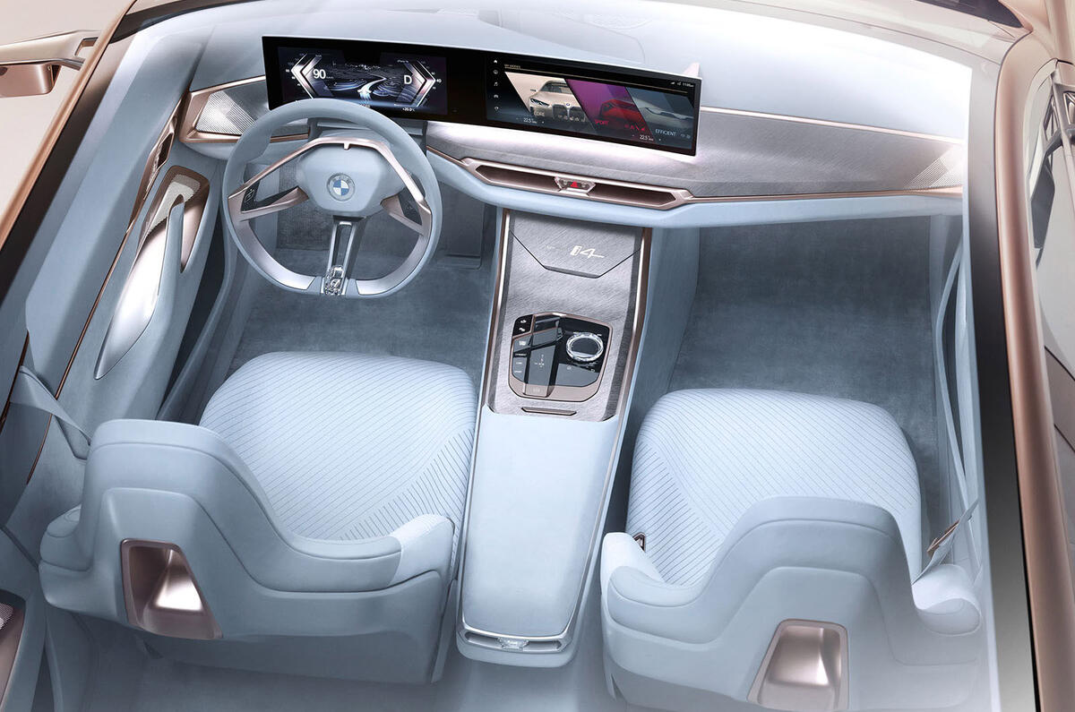 BMW i4 Concept 2020 - interior BMW i4 Concept 2020 - interior