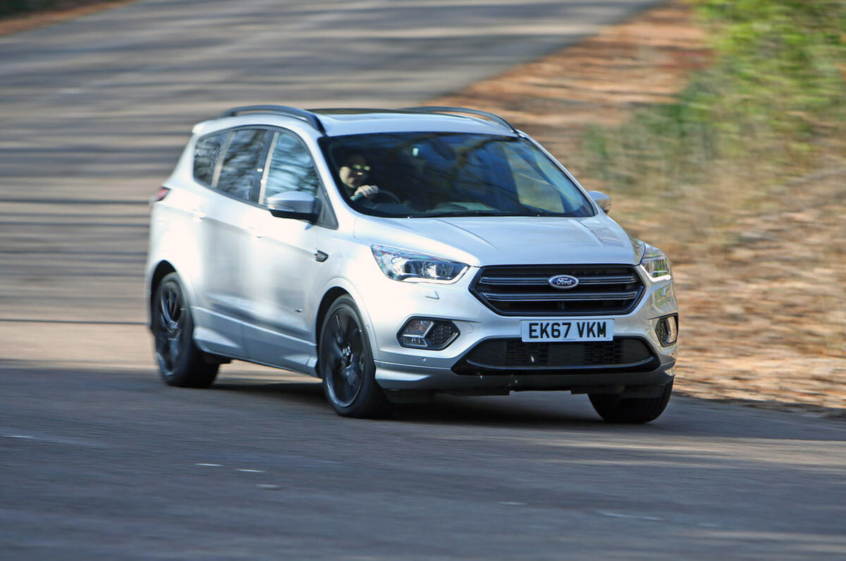 Ford Kuga - tracking front Ford Kuga - tracking front