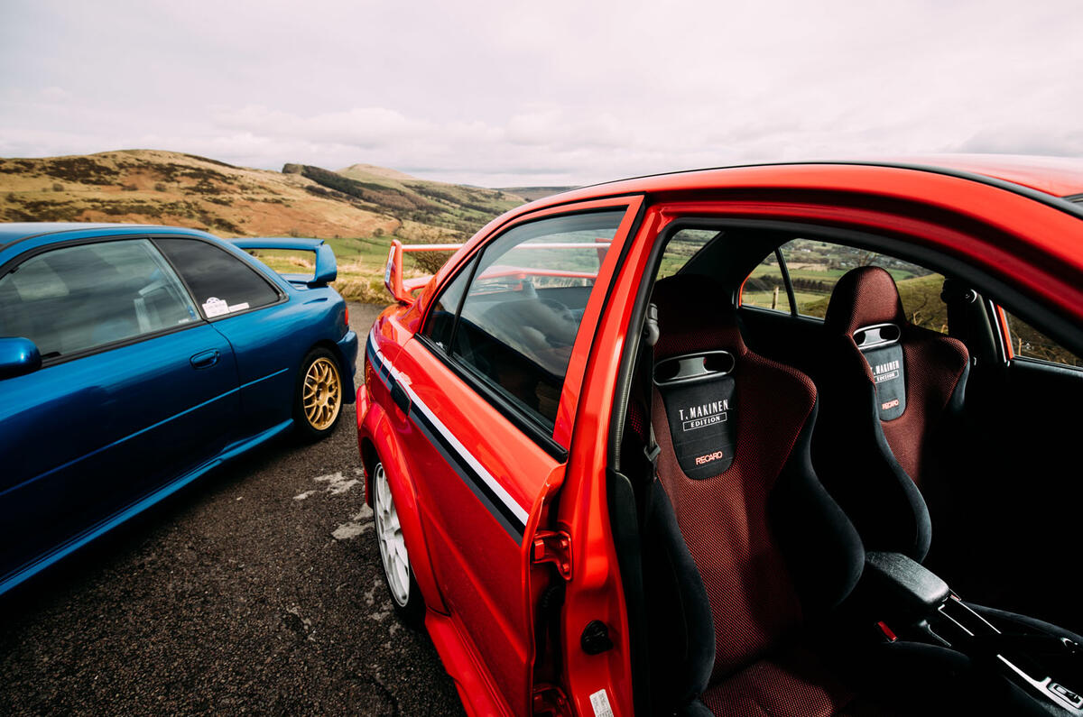 Mitsubishi Lancer Evo VI Makinen vs Subaru Impreza 22B
