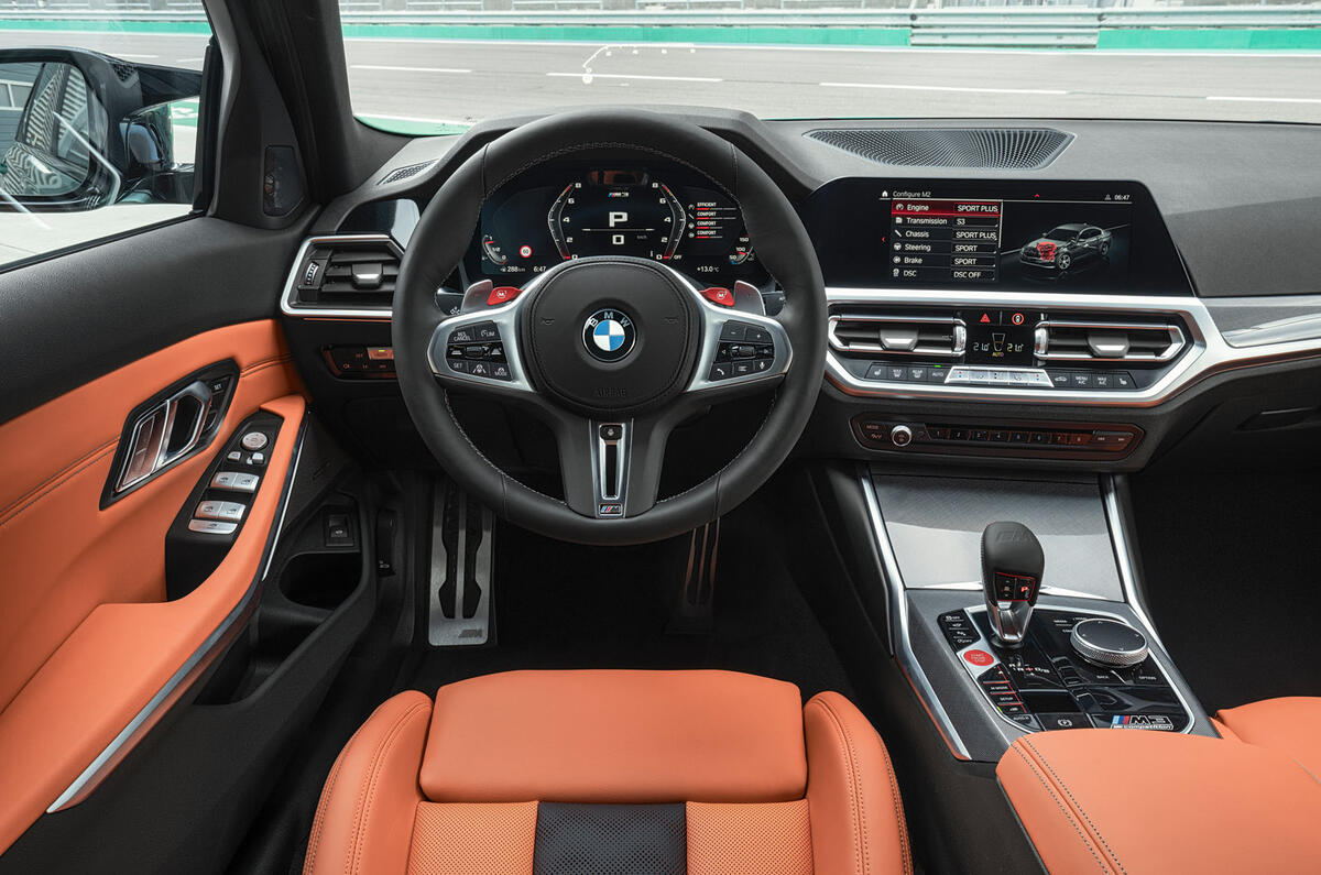 BMW M3 - interior