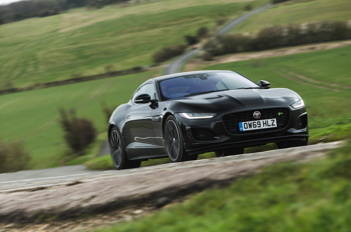 Jaguar F-Type - hero front