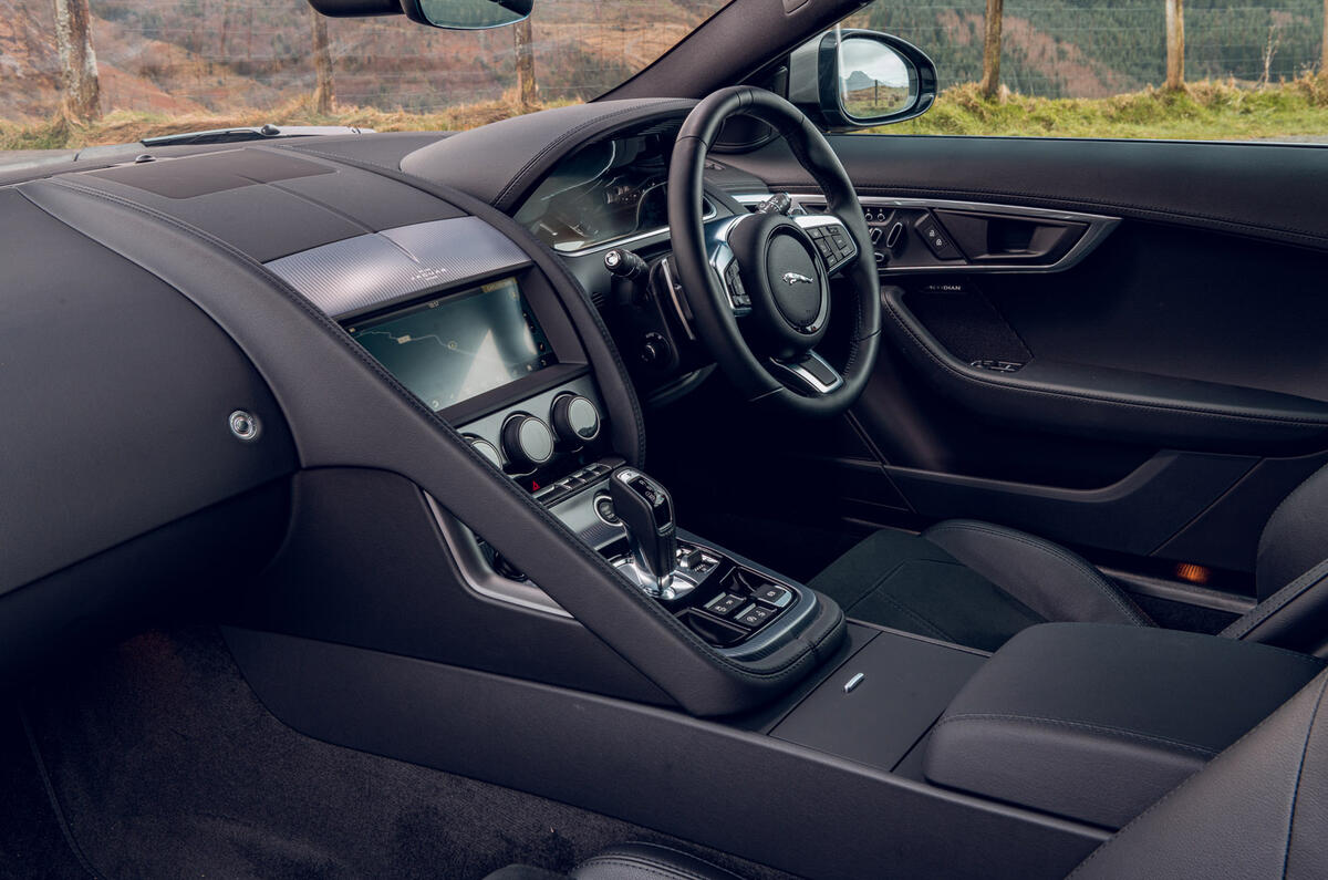 Jaguar F-Type - interior Jaguar F-Type - interior
