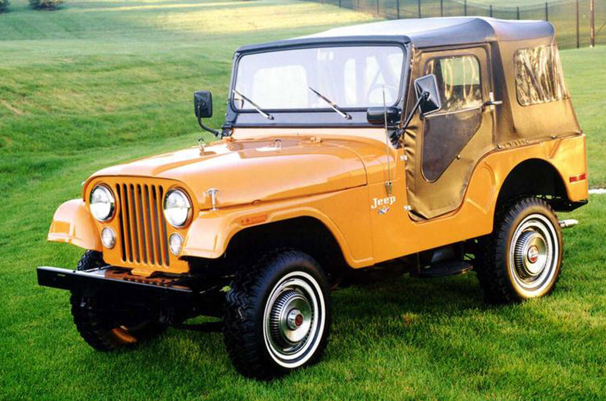 Jeep CJ - static front Jeep CJ - static front