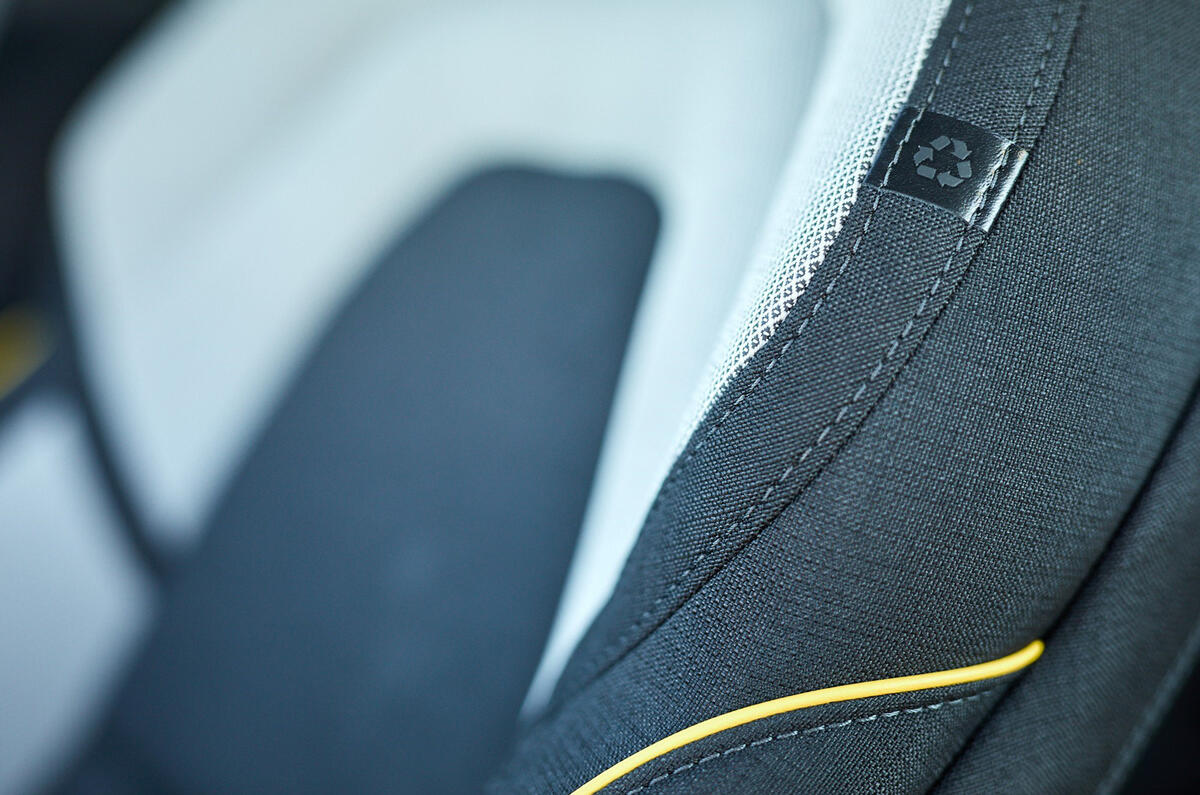 Volvo XC60 with recycled plastics