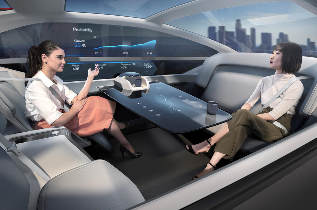 Autocar 125 - what's next? Volvo concept car interior Autocar 125 - what's next? Volvo concept car interior