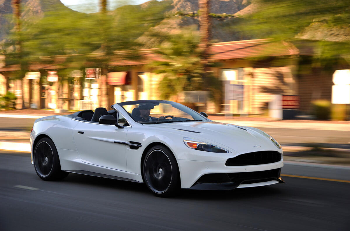 Aston Martin Vanquish Volante - hero front