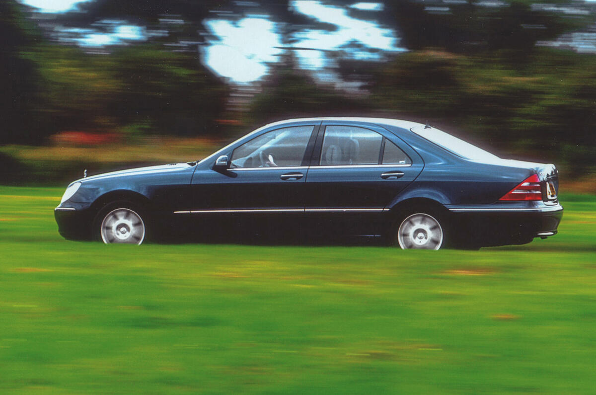 Mercedes-Benz S430 - hero side Mercedes-Benz S430 - hero side