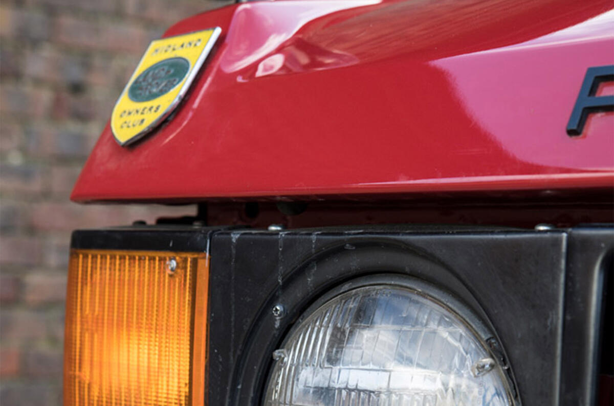 Range Rover Mk1 - headlight