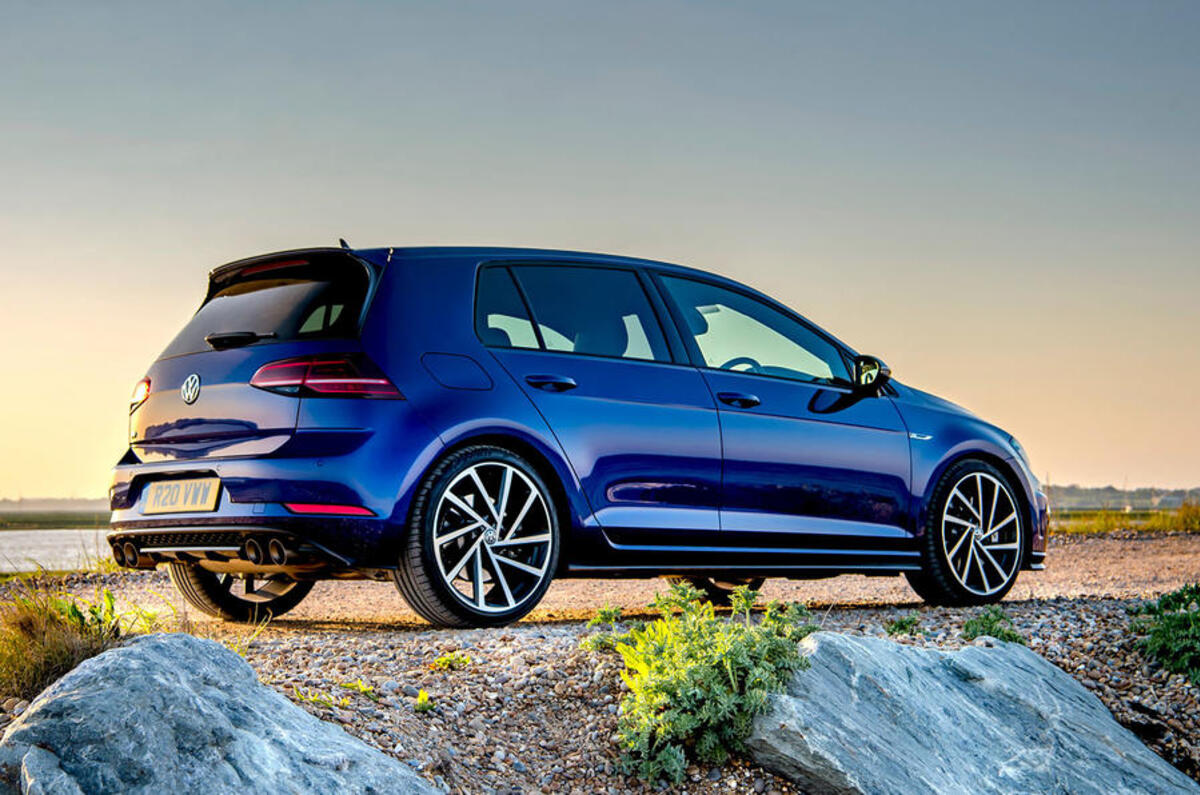 Volkswagen Golf R 2019 - stationary rear Volkswagen Golf R 2019 - stationary rear