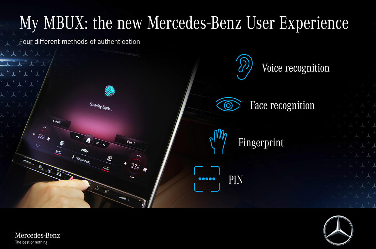 Mercedes-Benz User Experience infotainment system Mercedes-Benz User Experience infotainment system