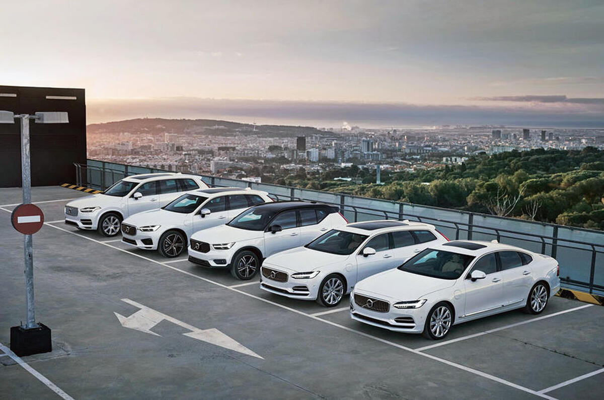 Volvo plug-in hybrids