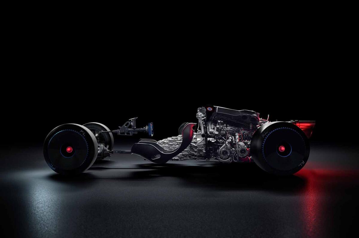 Bugatti Bolide naked