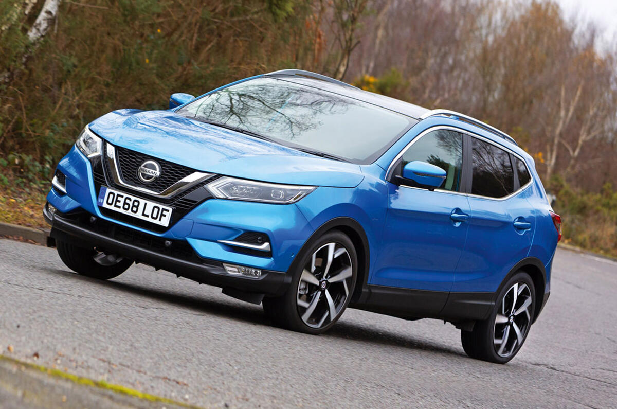 Nissan Qashqai - tracking front Nissan Qashqai - tracking front