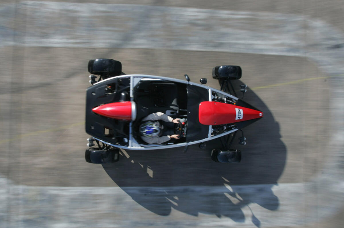 Ariel Atom - overhead Ariel Atom - overhead