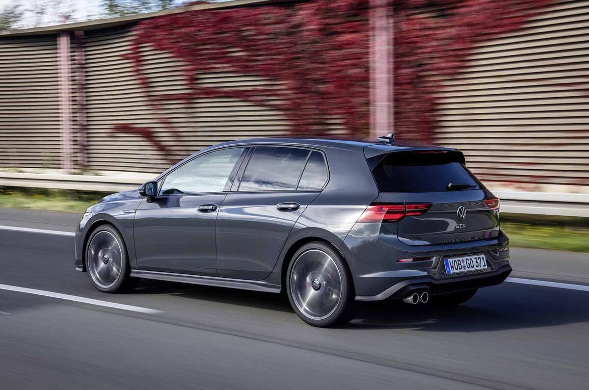 VW Golf GTD rear