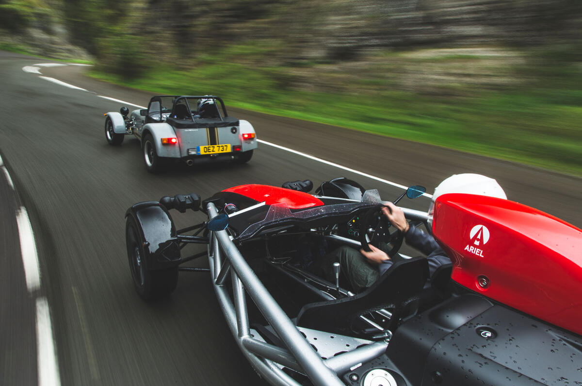 Drive a Caterham or an Ariel Drive a Caterham or an Ariel