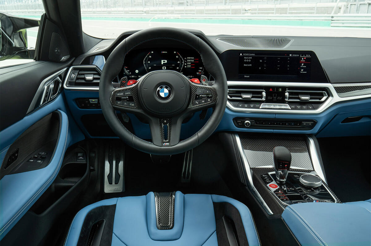 BMW M4 - interior BMW M4 - interior