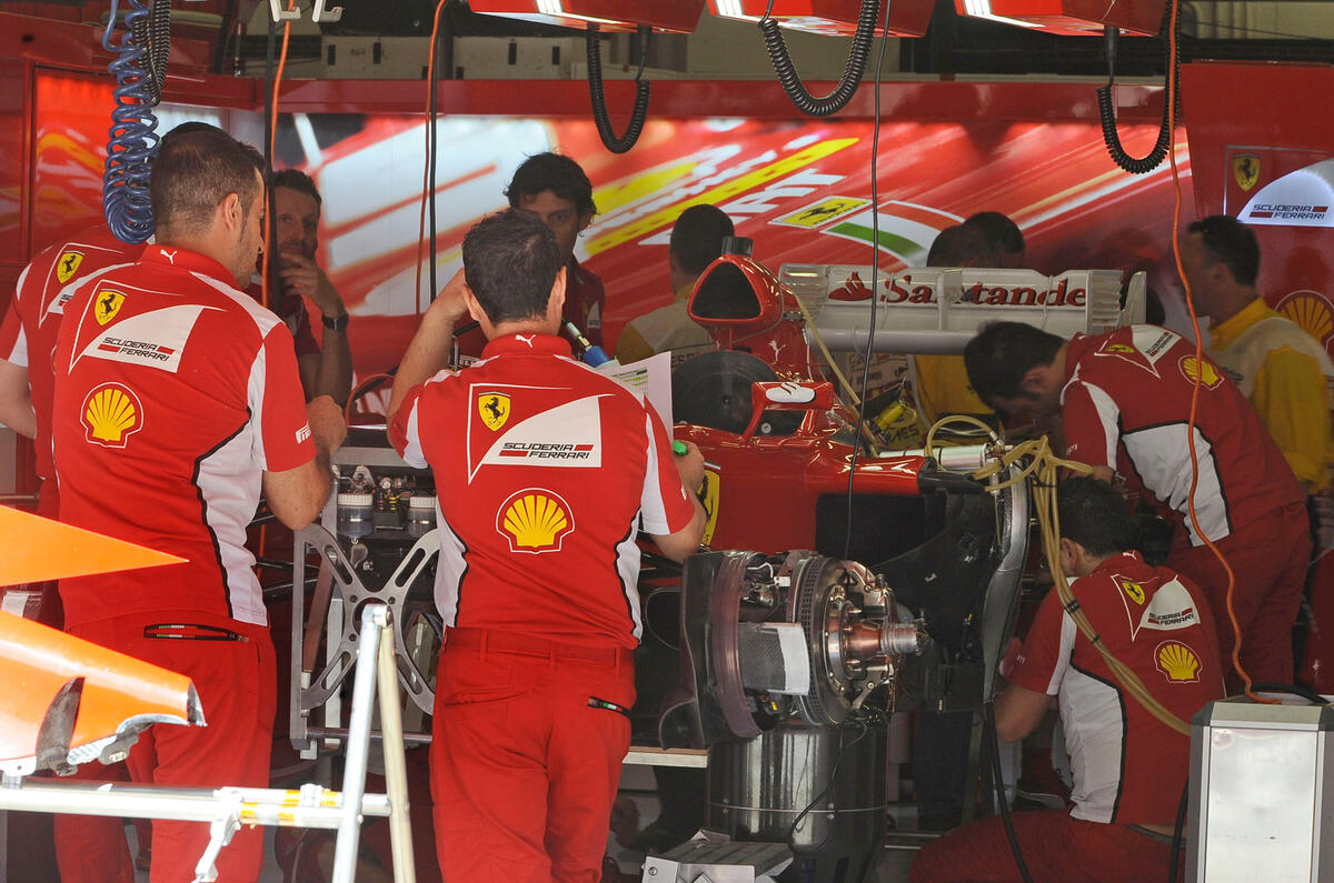 Ferrari engineers Ferrari engineers