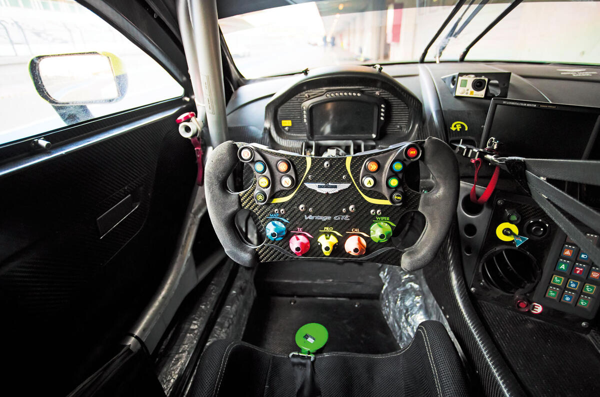 Aston Martin V8 Vantage GTE racer