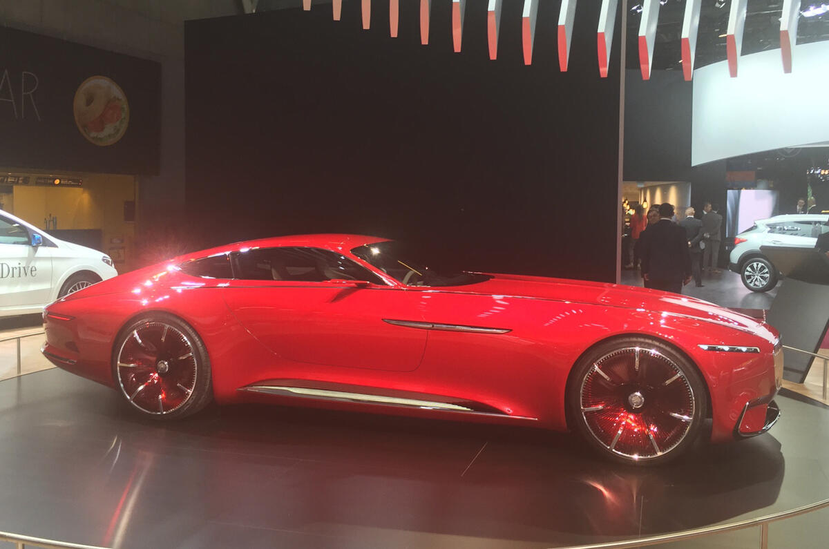 Vision Mercedes-Maybach at the Paris motor show 2016 - show report and gallery