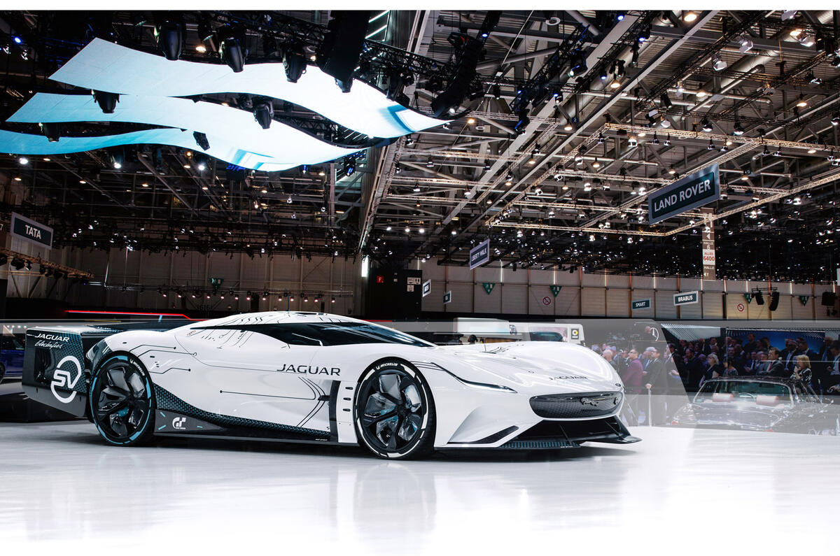 29 jaguar vision grand turismo sv concept car