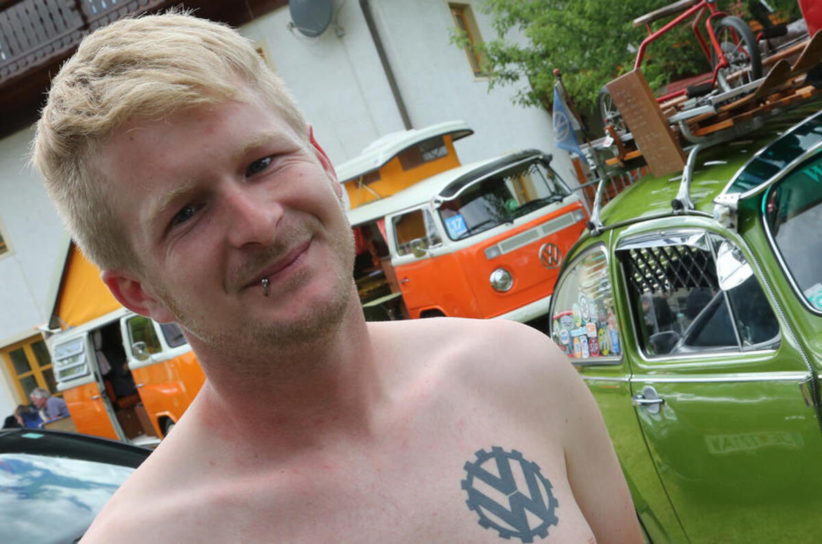 Wörthersee Treffen 2017 VW tattoo