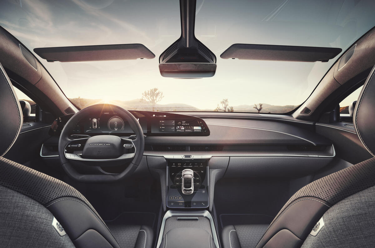 2020 Lucid Air - interior 2020 Lucid Air - interior