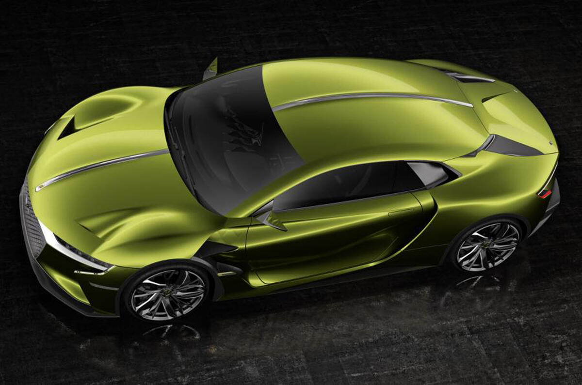 DS E-Tense concept