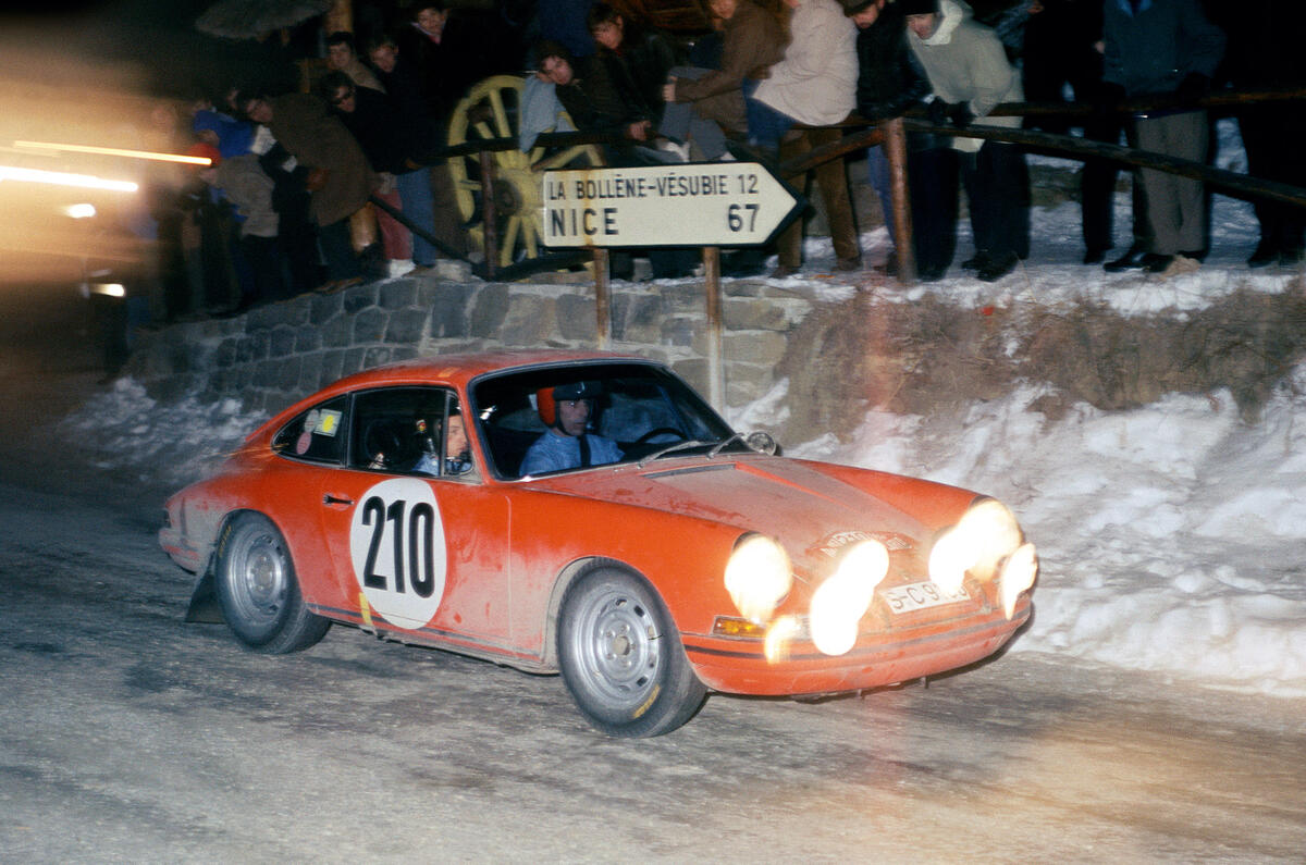 Vic Elford driving