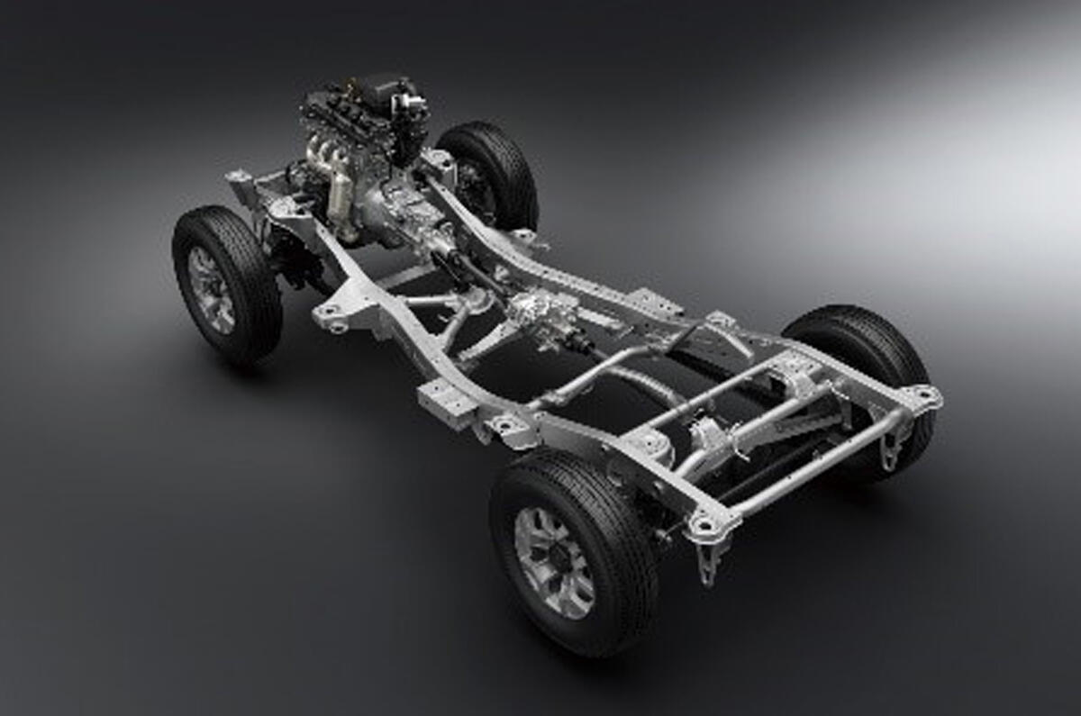 2020 Suzuki Jimny Commercial - chassis
