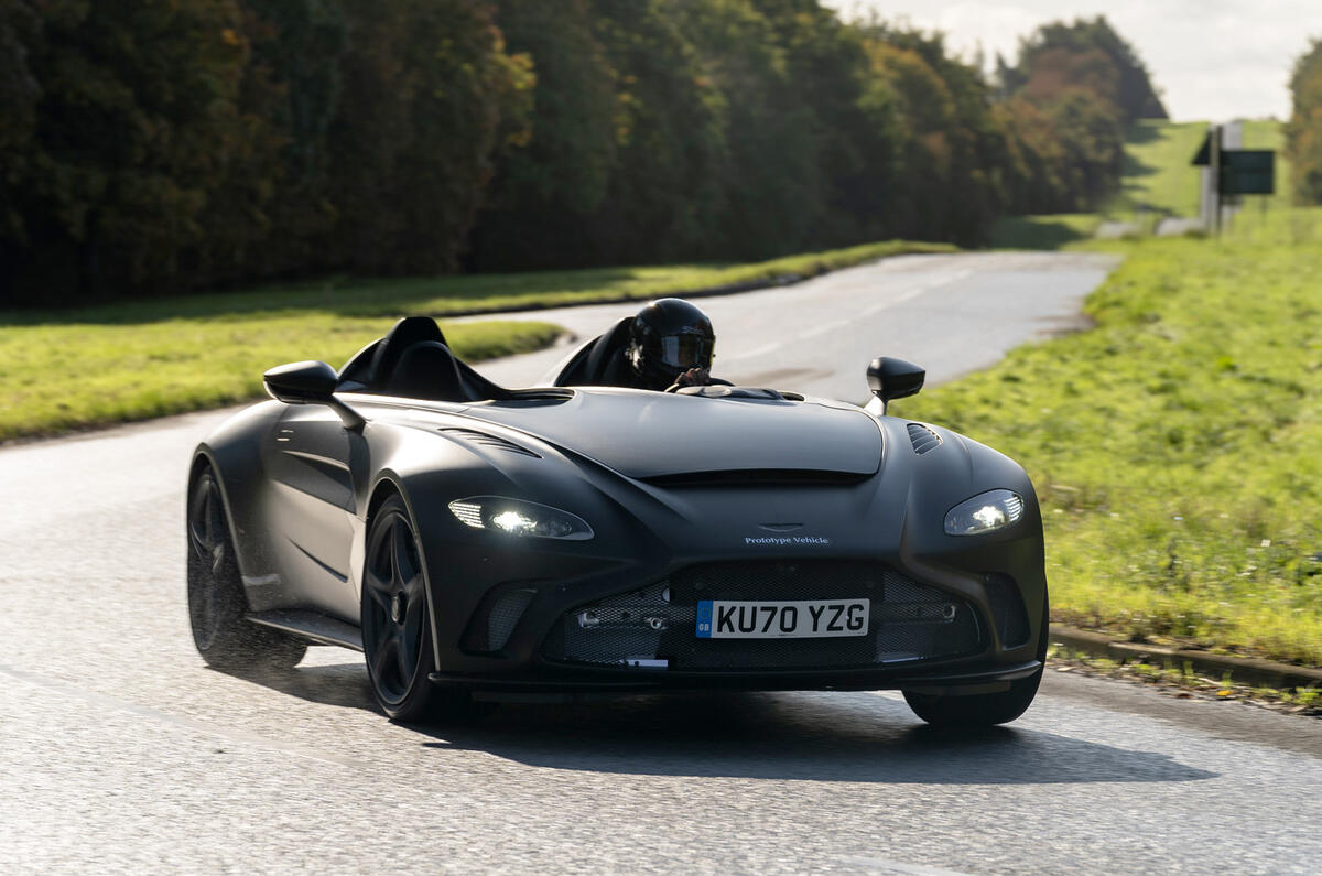 2020 Aston Martin Speedster - front 2020 Aston Martin Speedster - front